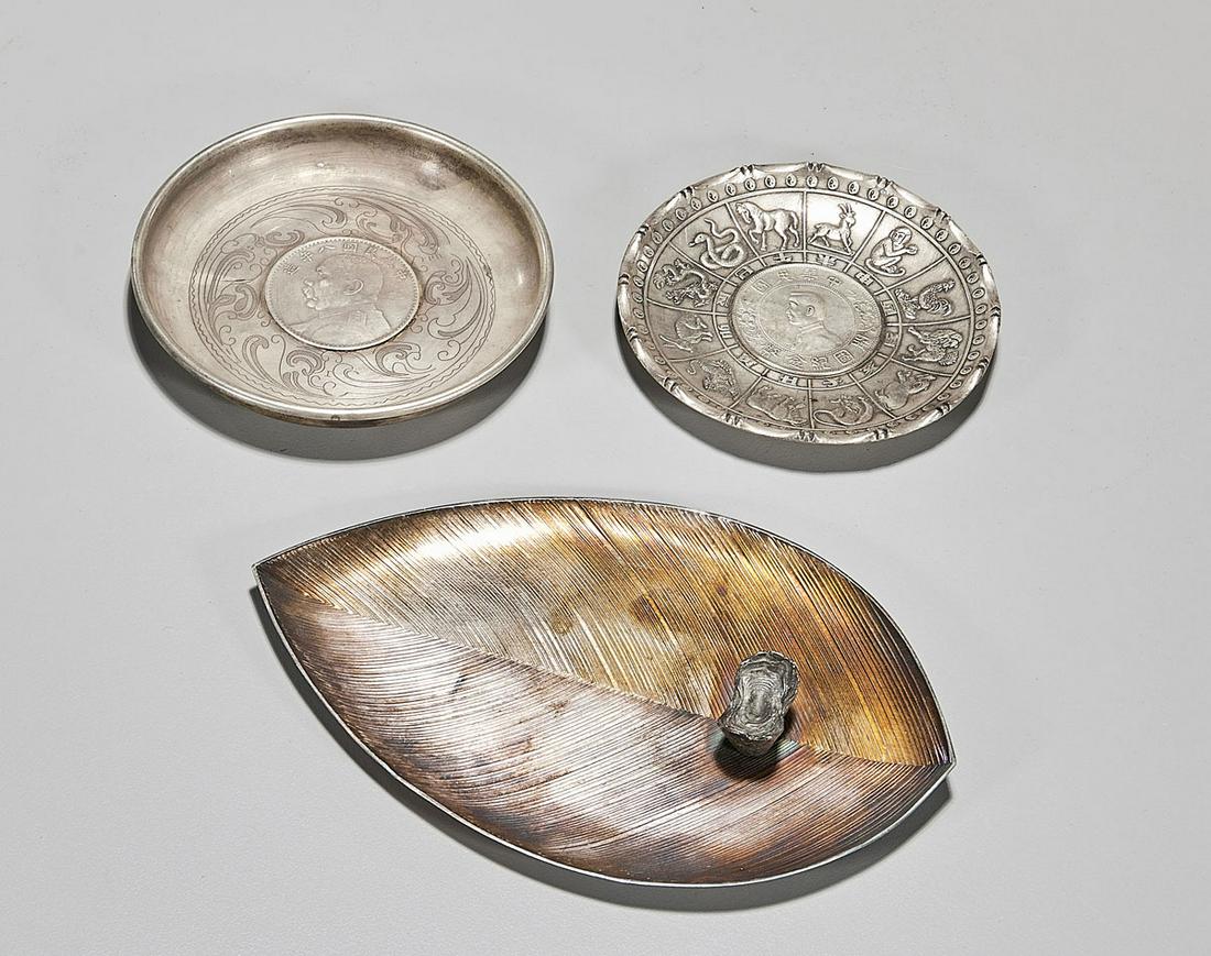 Three Chinese Silver Pieces (1 of 2)