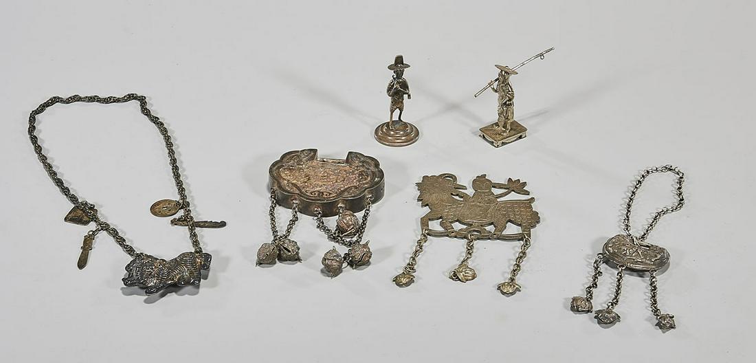 Six Chinese Silver Pieces (1 of 4)