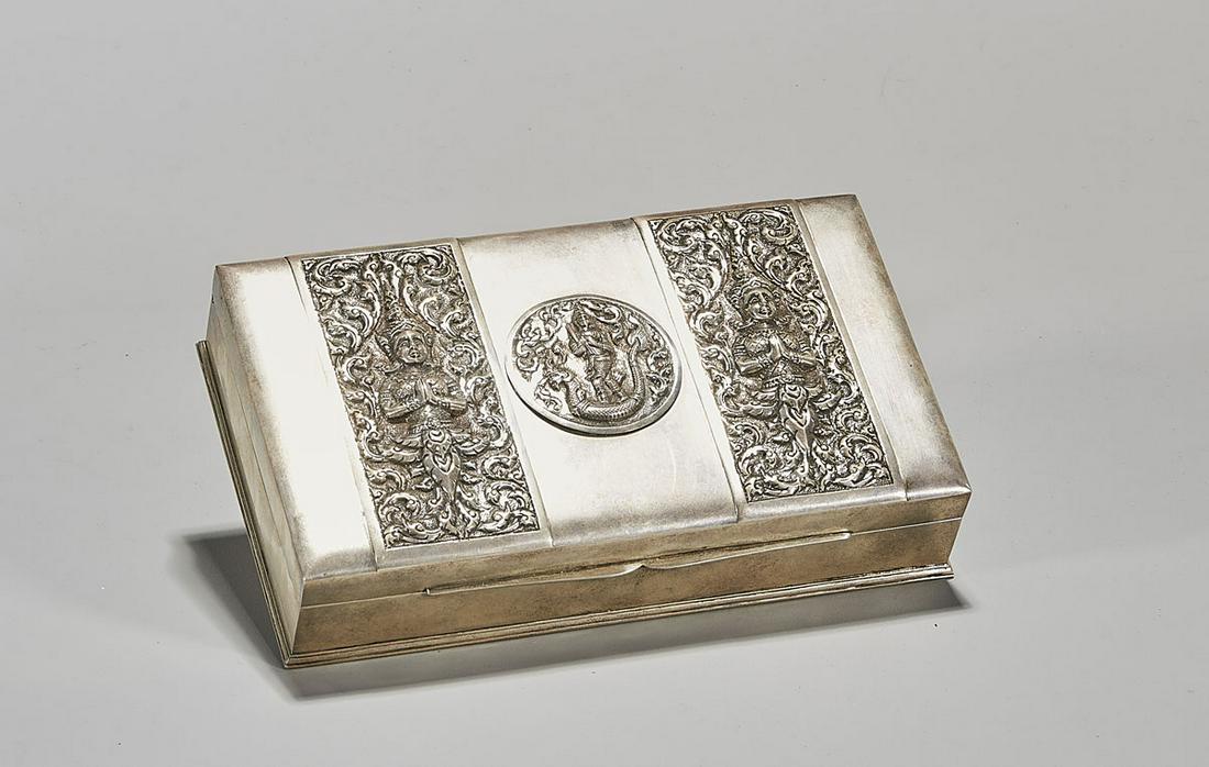 Thai Sterling Silver Box (1 of 5)