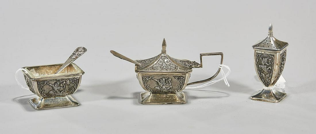 Group of Three Thai Silver Pieces (1 of 3)