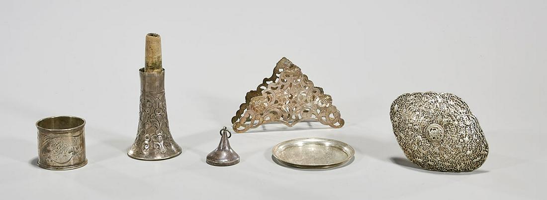 Group of Six Various Silver Pieces (1 of 2)