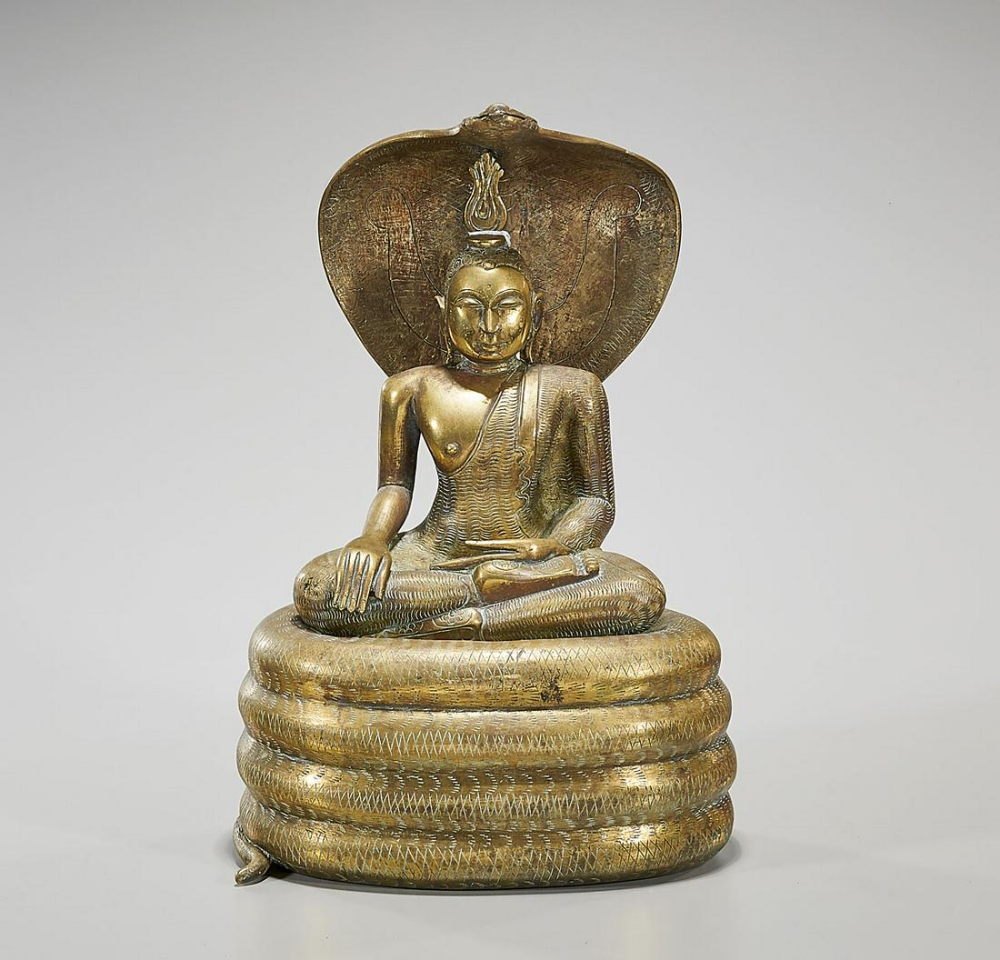 Sri Lankan Gilt Bronze Buddha (1 of 4)