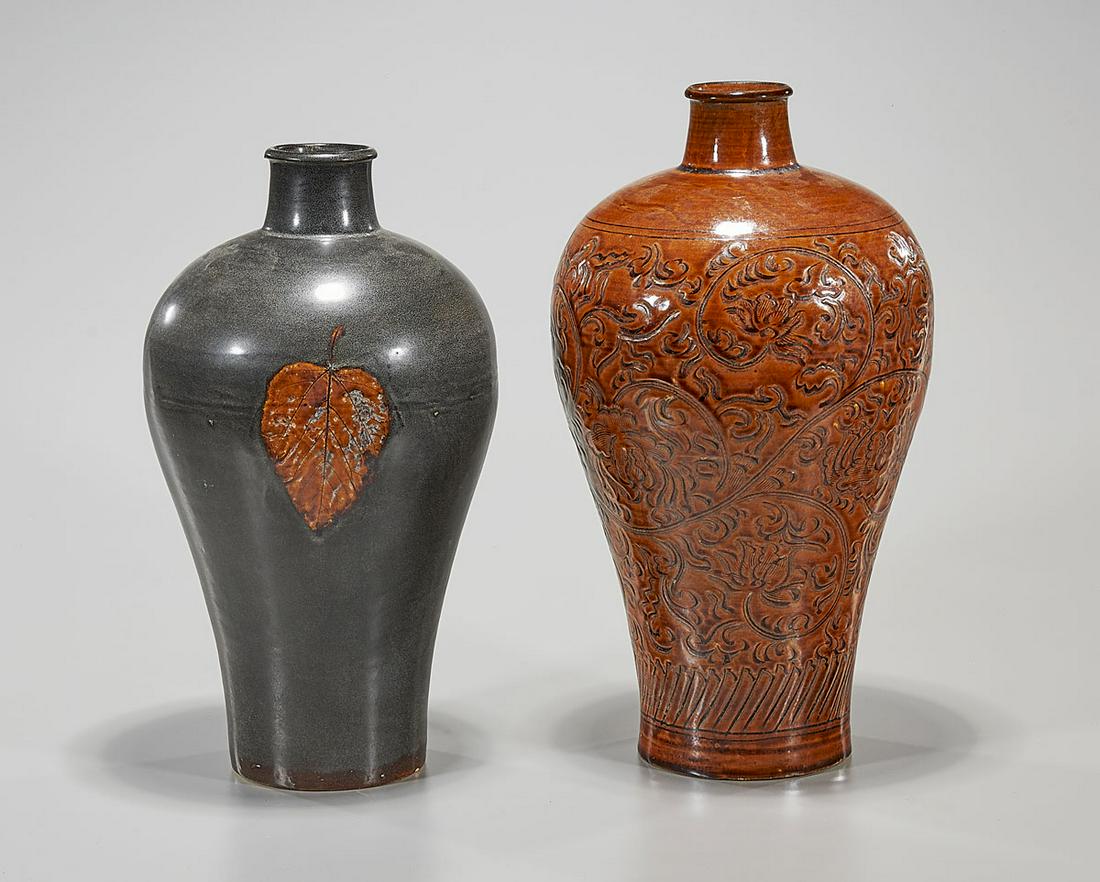 Two Chinese Meiping Vases (1 of 3)