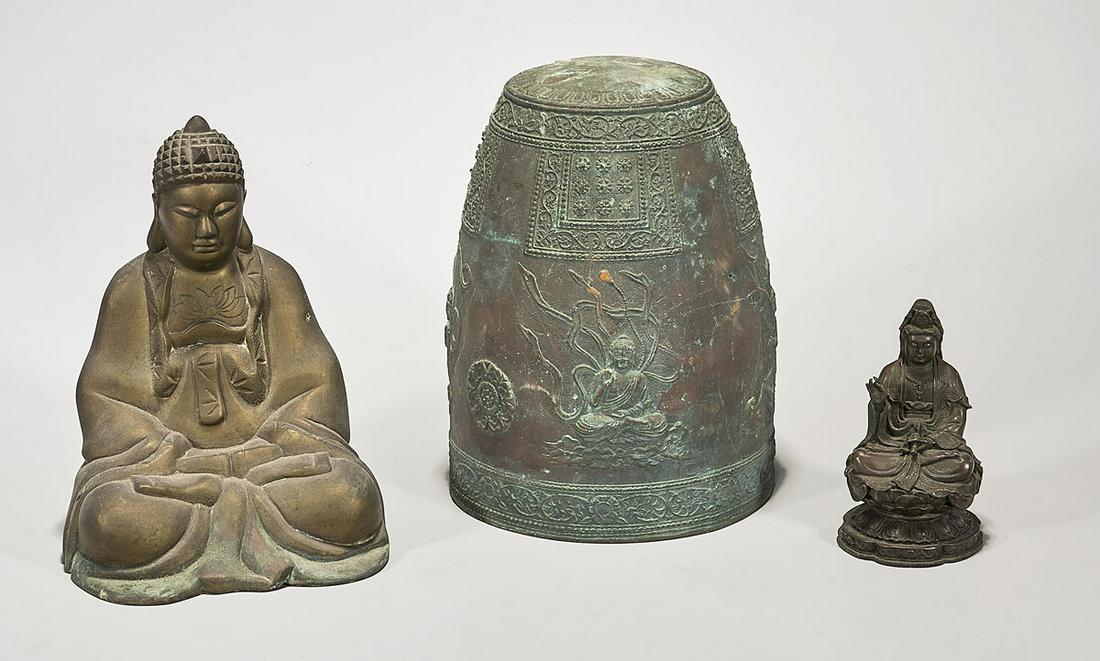 Group of Three Chinese Bronzes (1 of 5)
