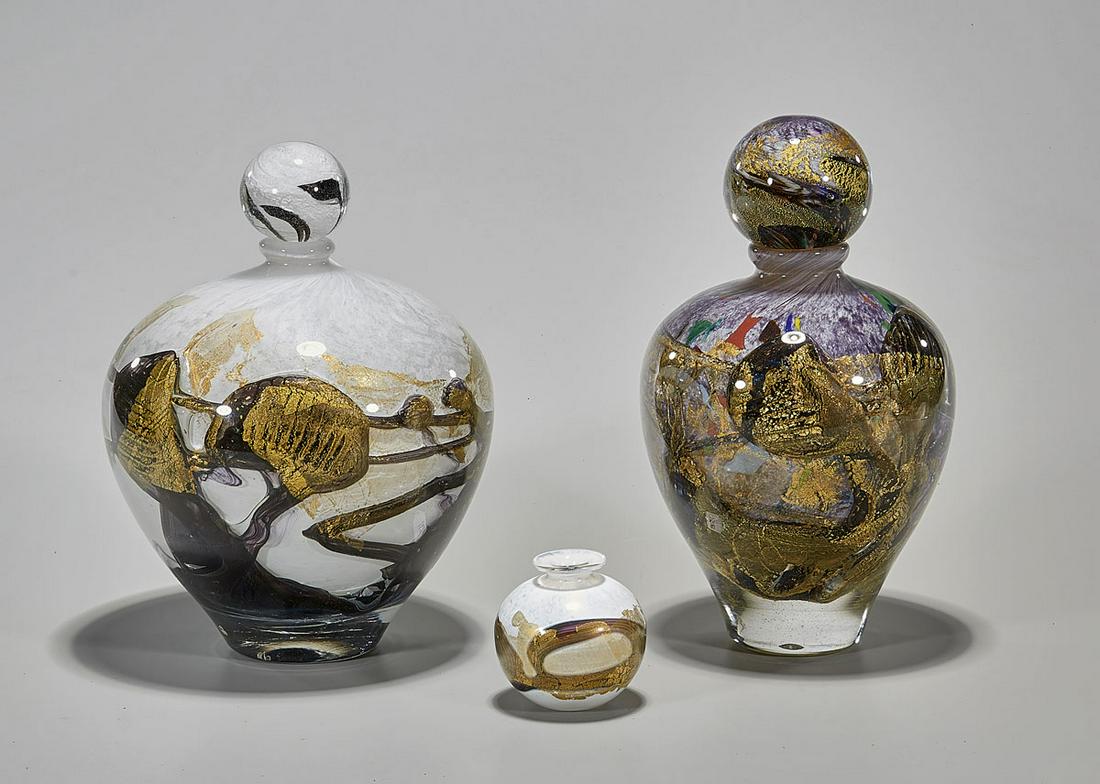Three Art Glass Pieces by Jean-Claude Novaro (1 of 4)