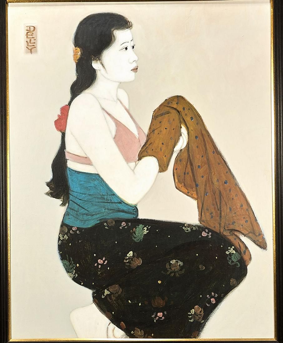 Two Figural Paintings (1 of 4)