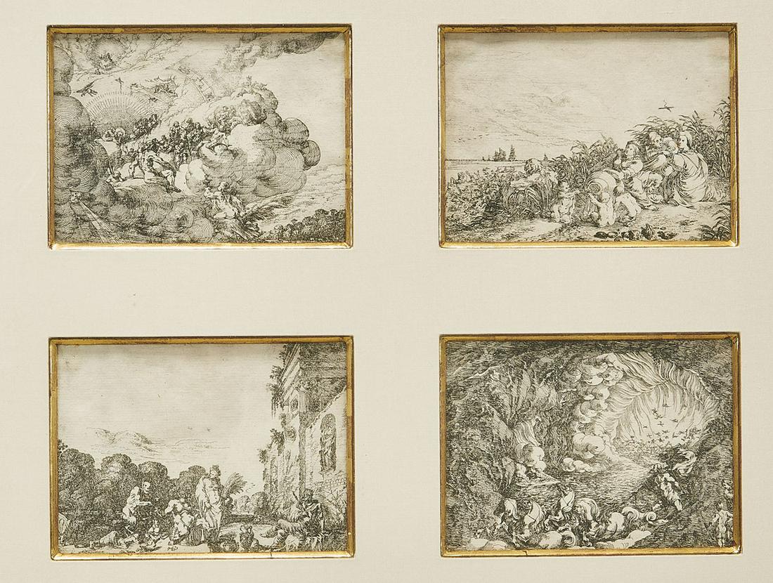 Four Etchings by Johann Wilhelm Baur (1 of 1)