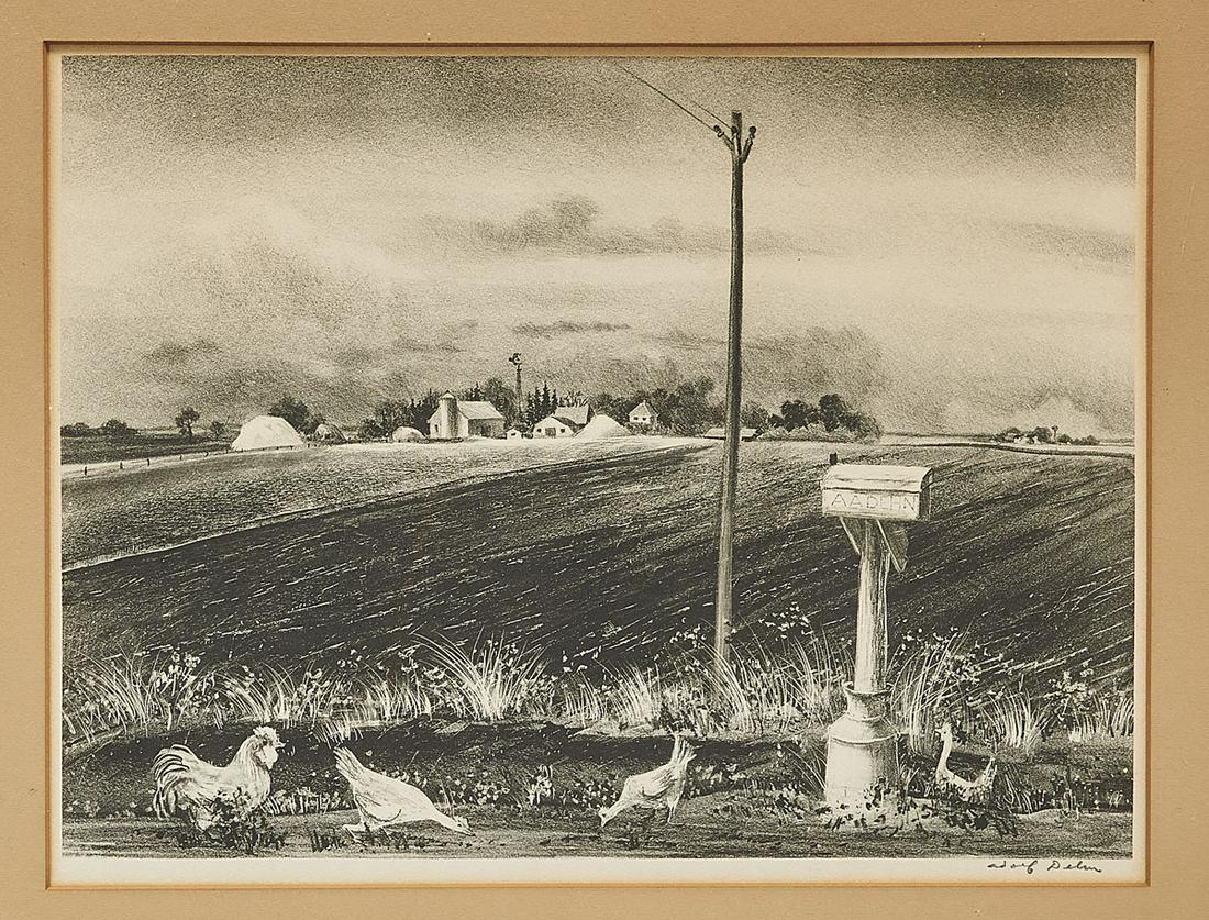 Group of Five Various Prints (1 of 5)