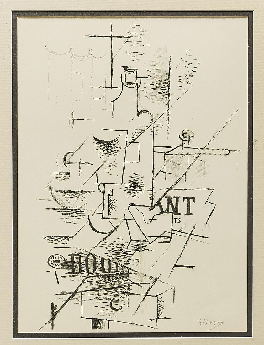 Two Lithographs After Georges Braque (1 of 3)