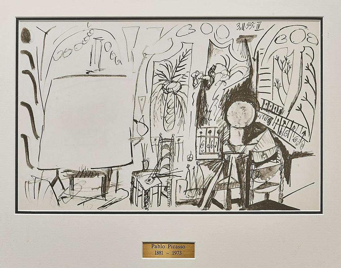 Two Lithographs After Pablo Picasso (1 of 3)
