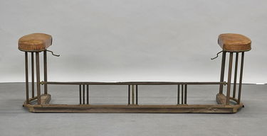 Old Fireplace Fender Bench Nov 10 2019 I M Chait Gallery