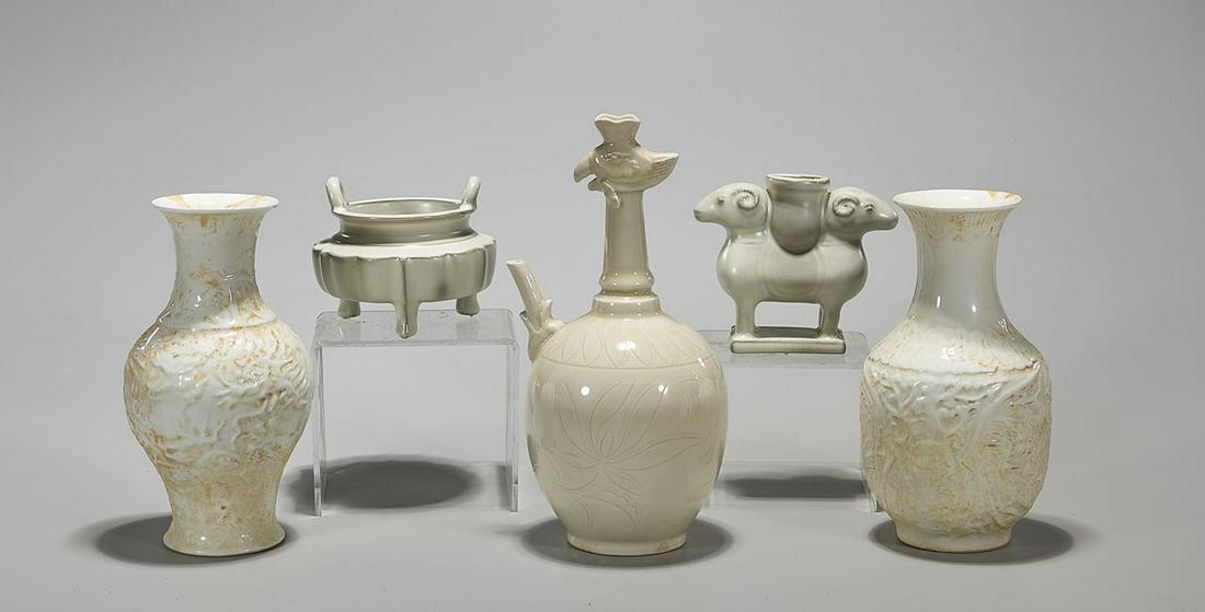 Five Various Chinese Ceramics (1 of 3)