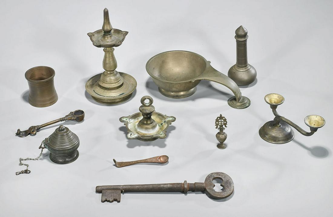 Collection of South Asian & Middle Eastern Metalwork (1 of 1)