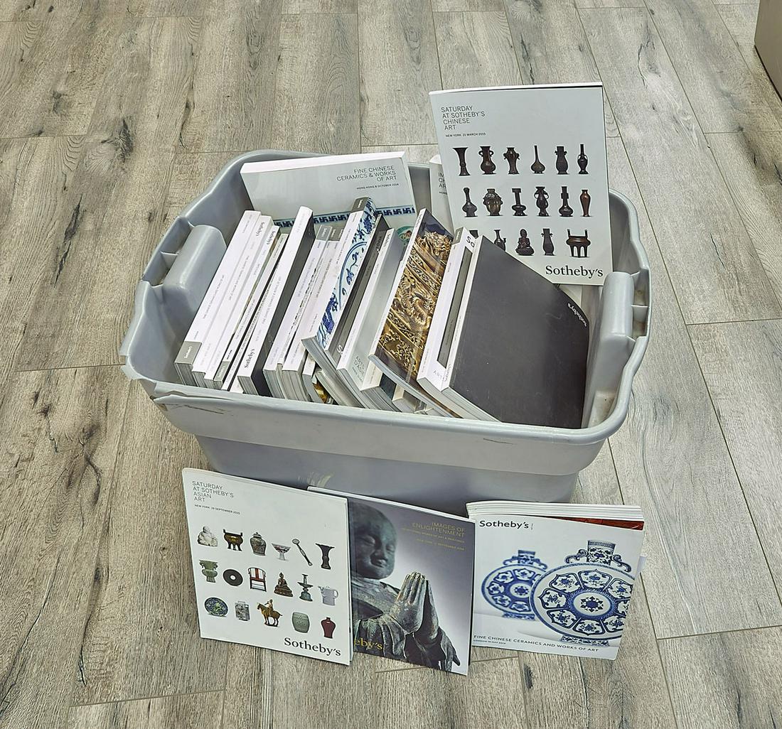 Box of Sotheby's Catalogs (1 of 1)