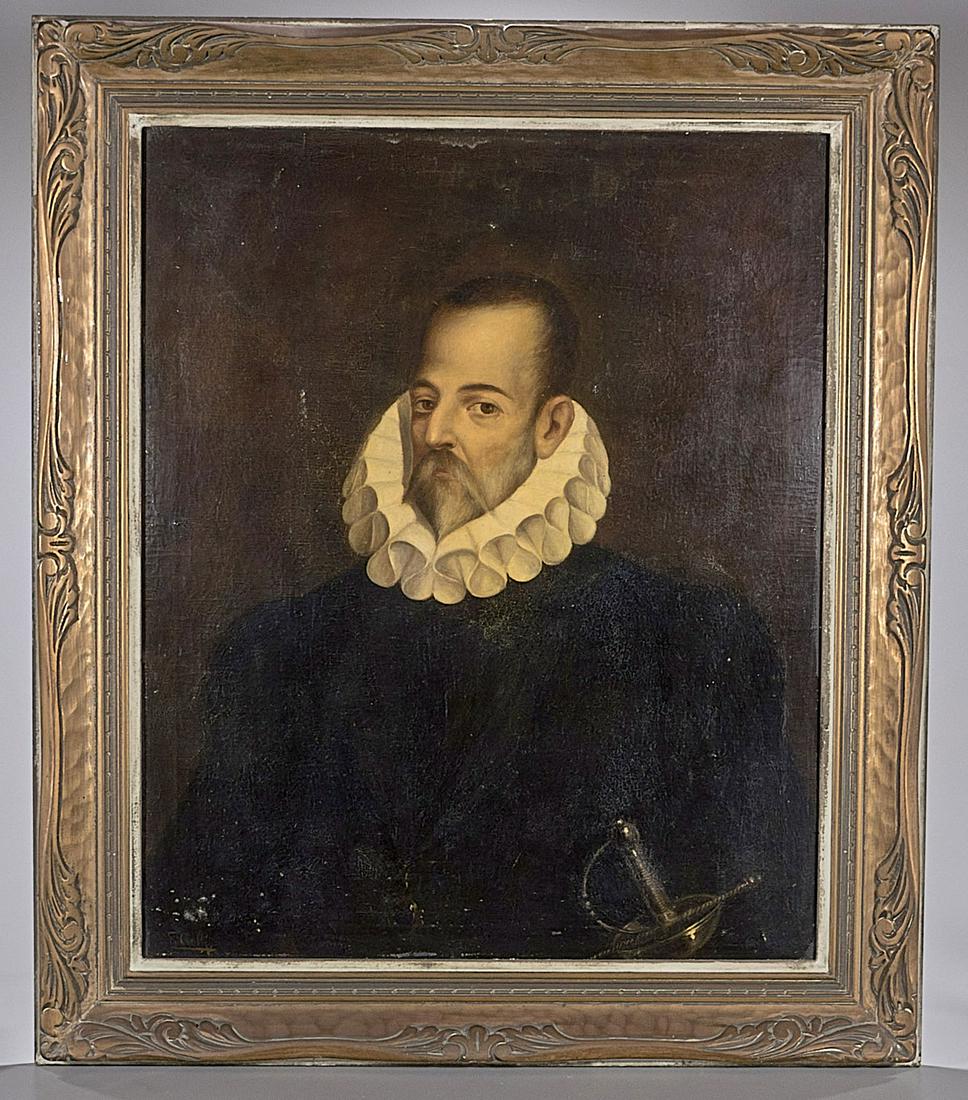 Old Master Style Portrait Painting (1 of 2)