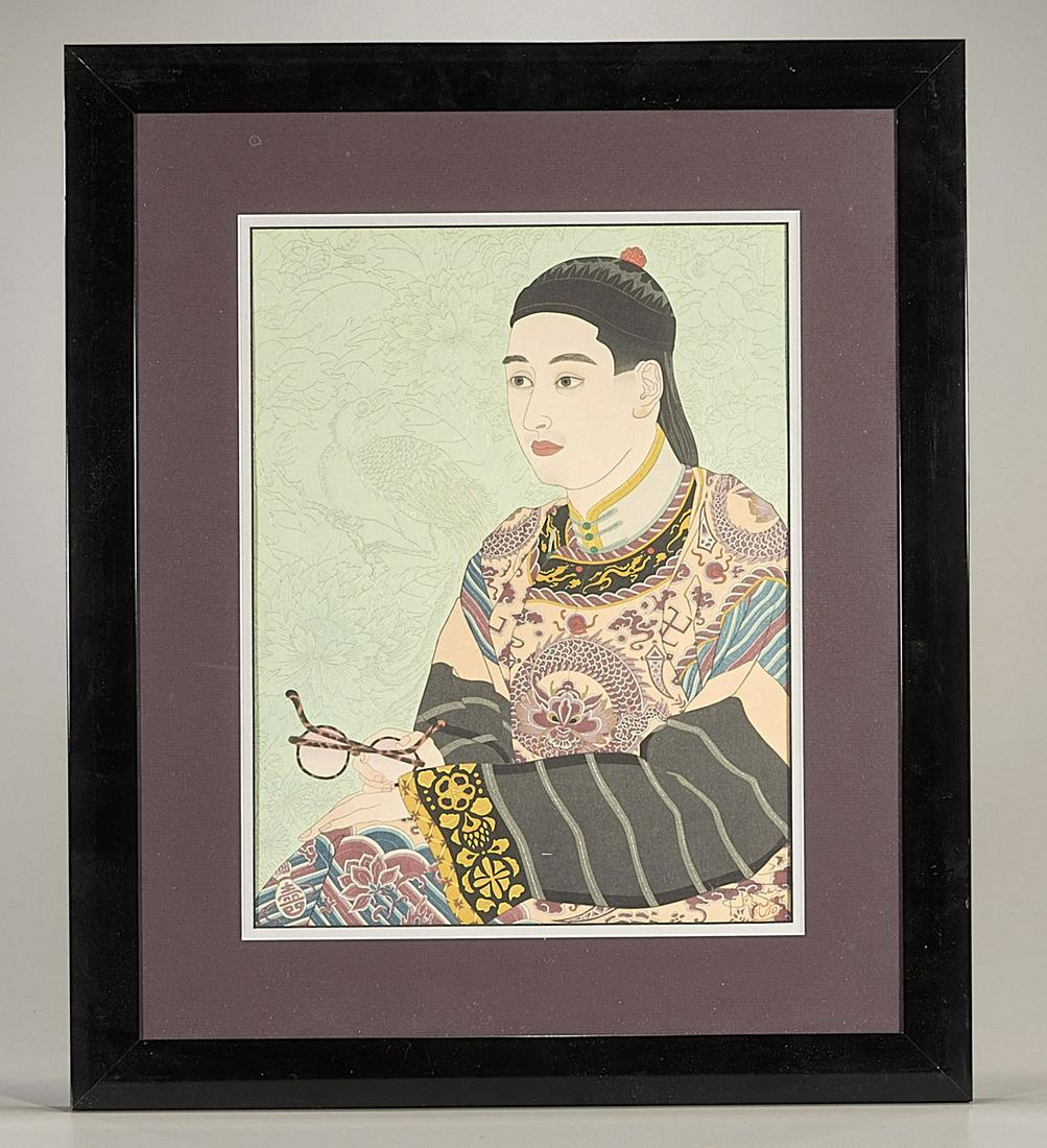 Woodblock Print By Paul Jacoulet (1 of 2)