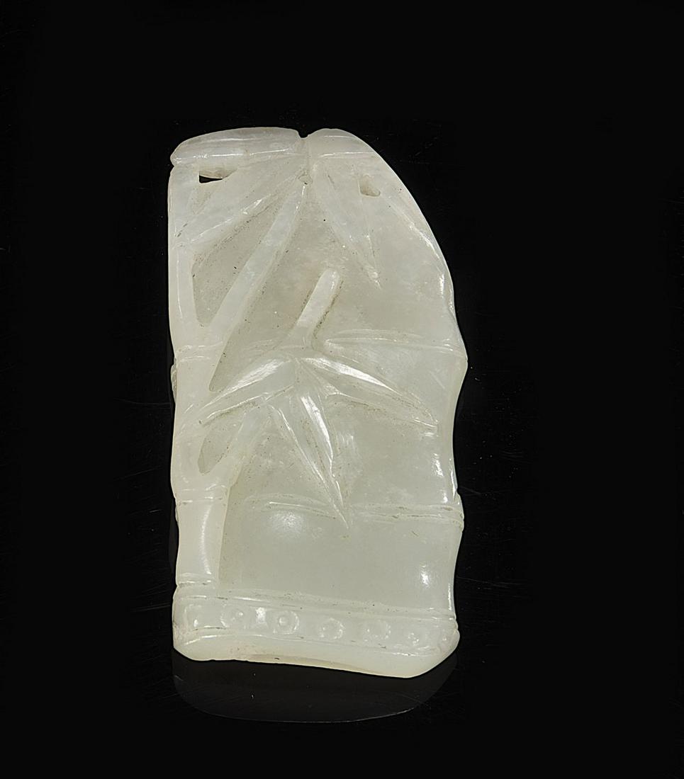 Antique Chinese White Jade Toggle (1 of 2)