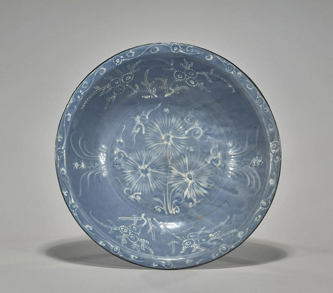 Antique Swatow Glazed Ceramic Bowl (1 of 3)