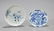 Two Chinese Kangxi-Style Blue & White Porcelain Dishes