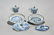 Group of Four Chinese Export-Style Blue & White - 2