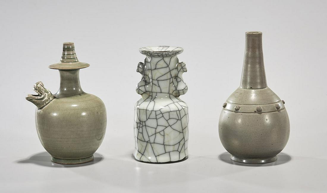 Group of Three Chinese Early Style Ceramics (1 of 3)