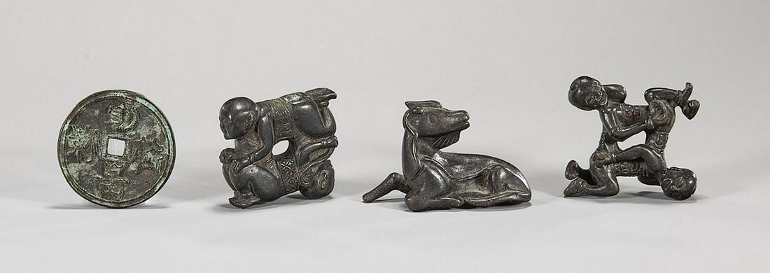 Four Chinese Bronzes (1 of 3)