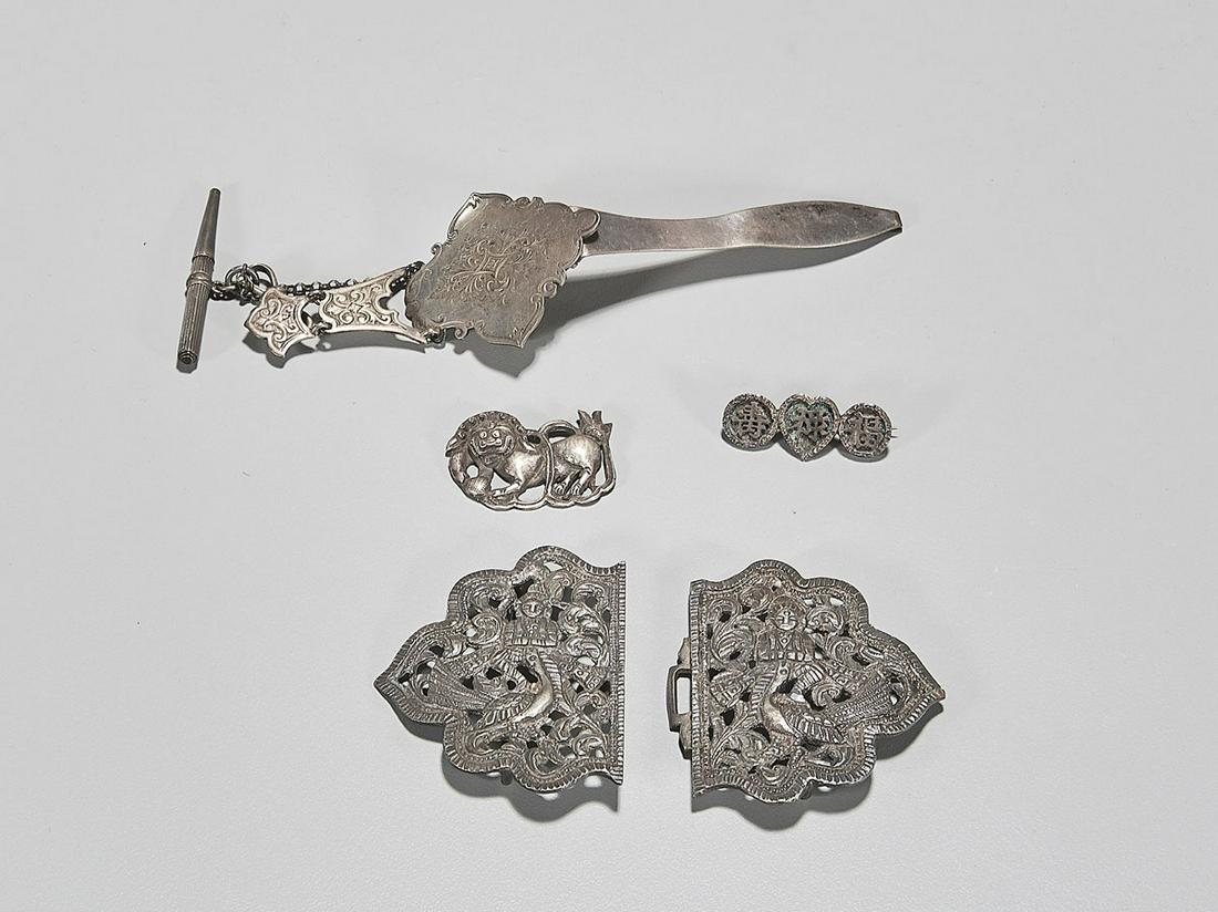 Group of Four Silver Pieces (1 of 2)