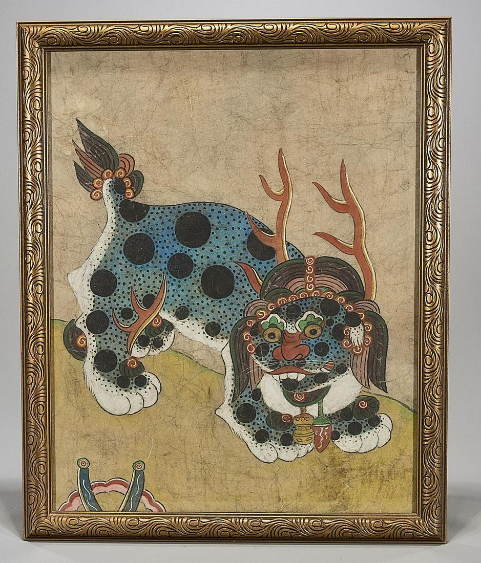 Korean Folk Painting on Paper (1 of 1)