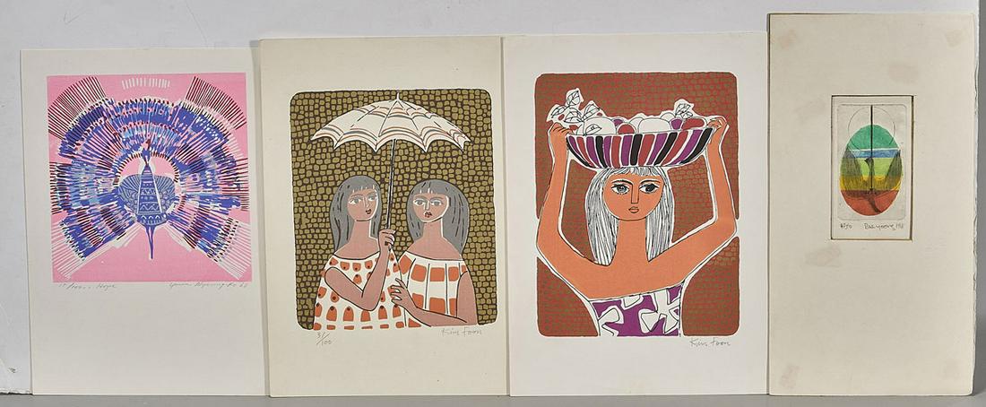 Collection of Signed & Numbered Korean Prints (1 of 4)