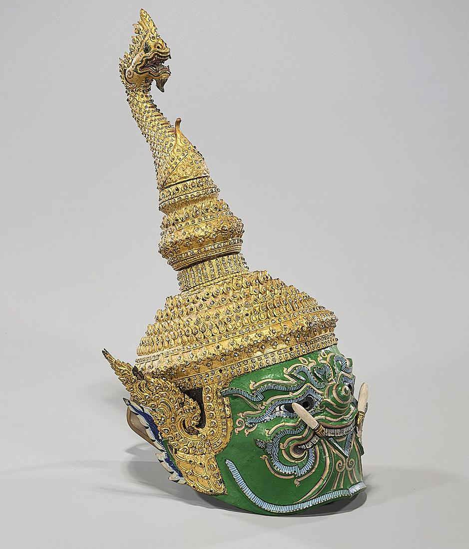 Thai Papier-Mache Headdress (1 of 4)