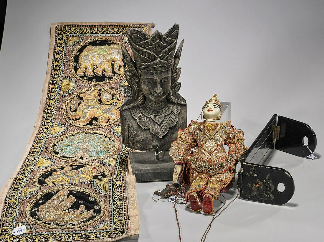Group of Four Various Asian Pieces (1 of 1)