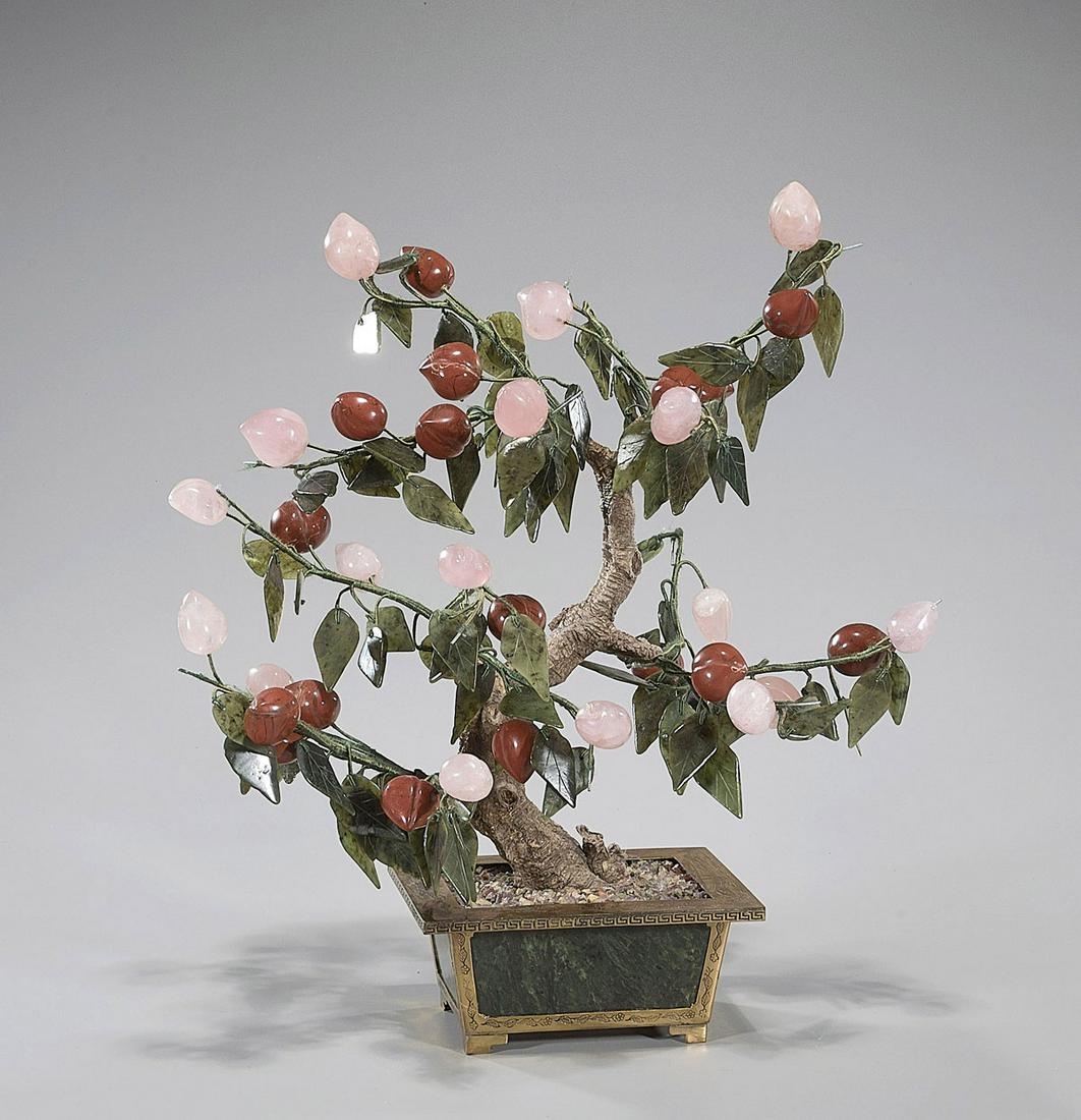 Chinese Hardstone Peach Tree (1 of 2)