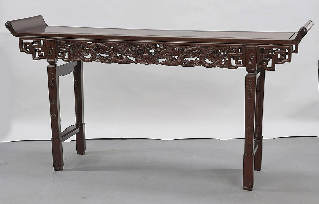Large Chinese Wood Altar Table (1 of 2)