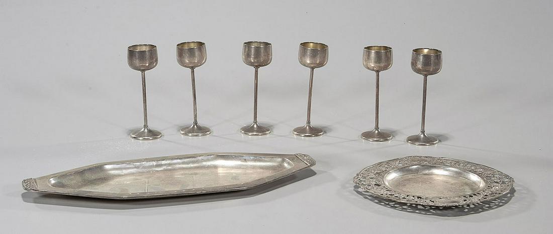 Group of Eight Silver Pieces (1 of 2)