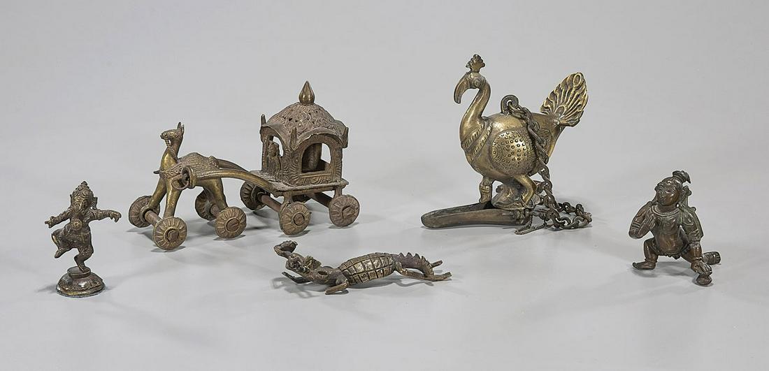 Group of Five Various Metalworks (1 of 6)