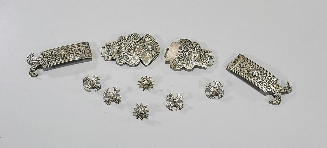 Group of Indian Niello Metalworks (1 of 1)