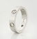 Cartier Diamond & 18K White Gold 'Love' Ring - 2
