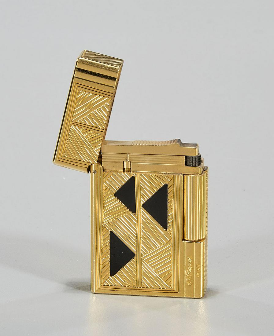 S.T. Dupont Afrika Limited Edition Onyx Inset Lighter (1 of 4)
