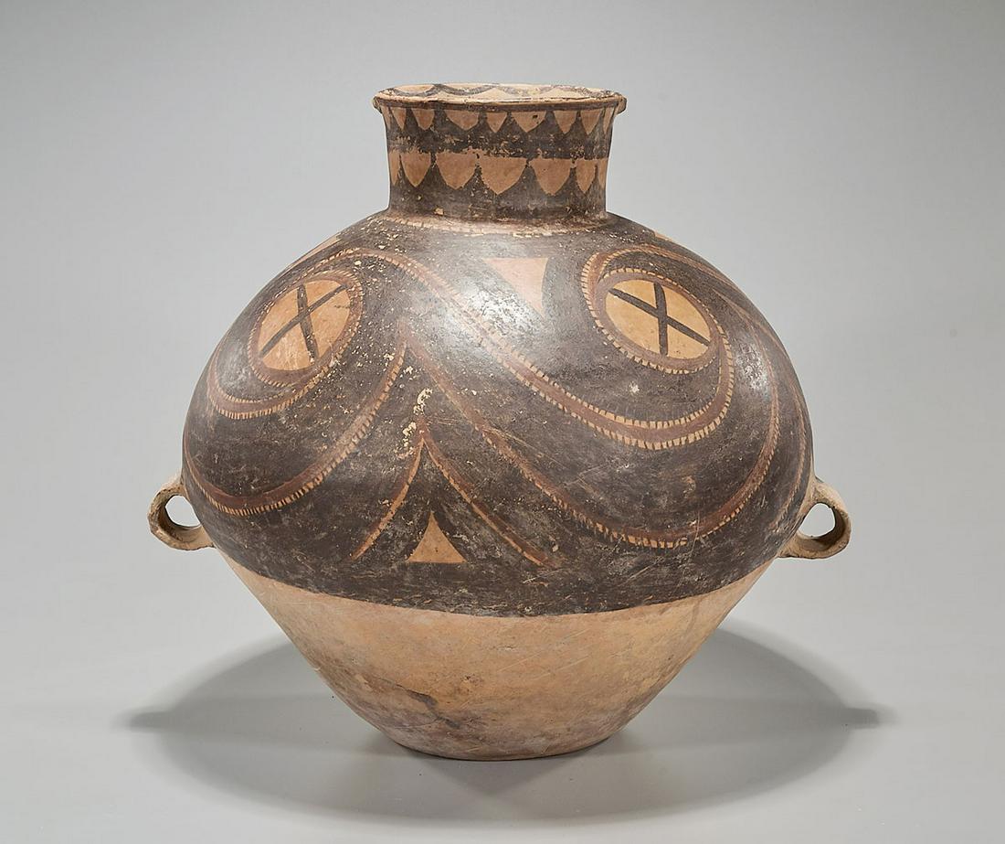 Chinese Neolithic Painted Pottery Jar (1 of 3)