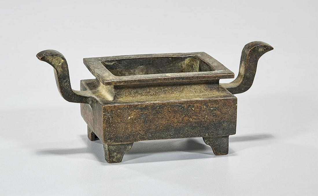 Chinese Ming-Style Bronze Censer (1 of 4)