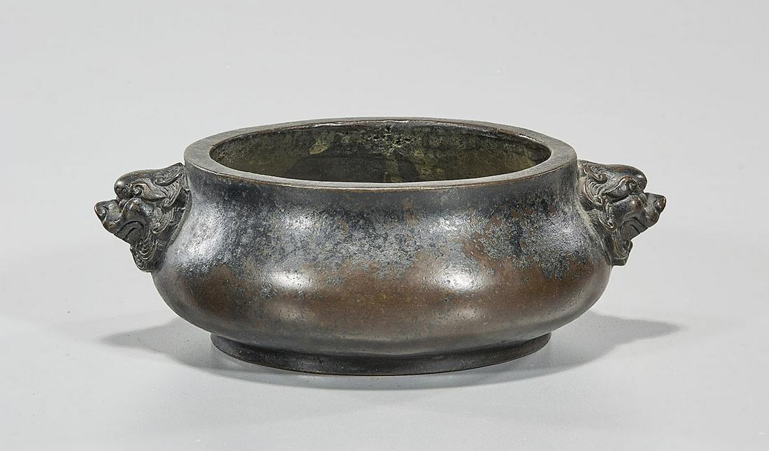 Chinese Ming-Style Bronze Censer (1 of 5)