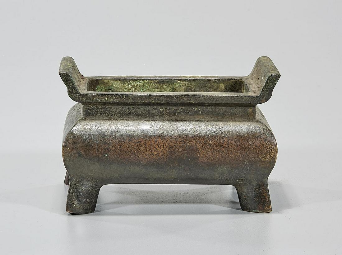 Chinese Ming-Style Bronze Censer (1 of 4)