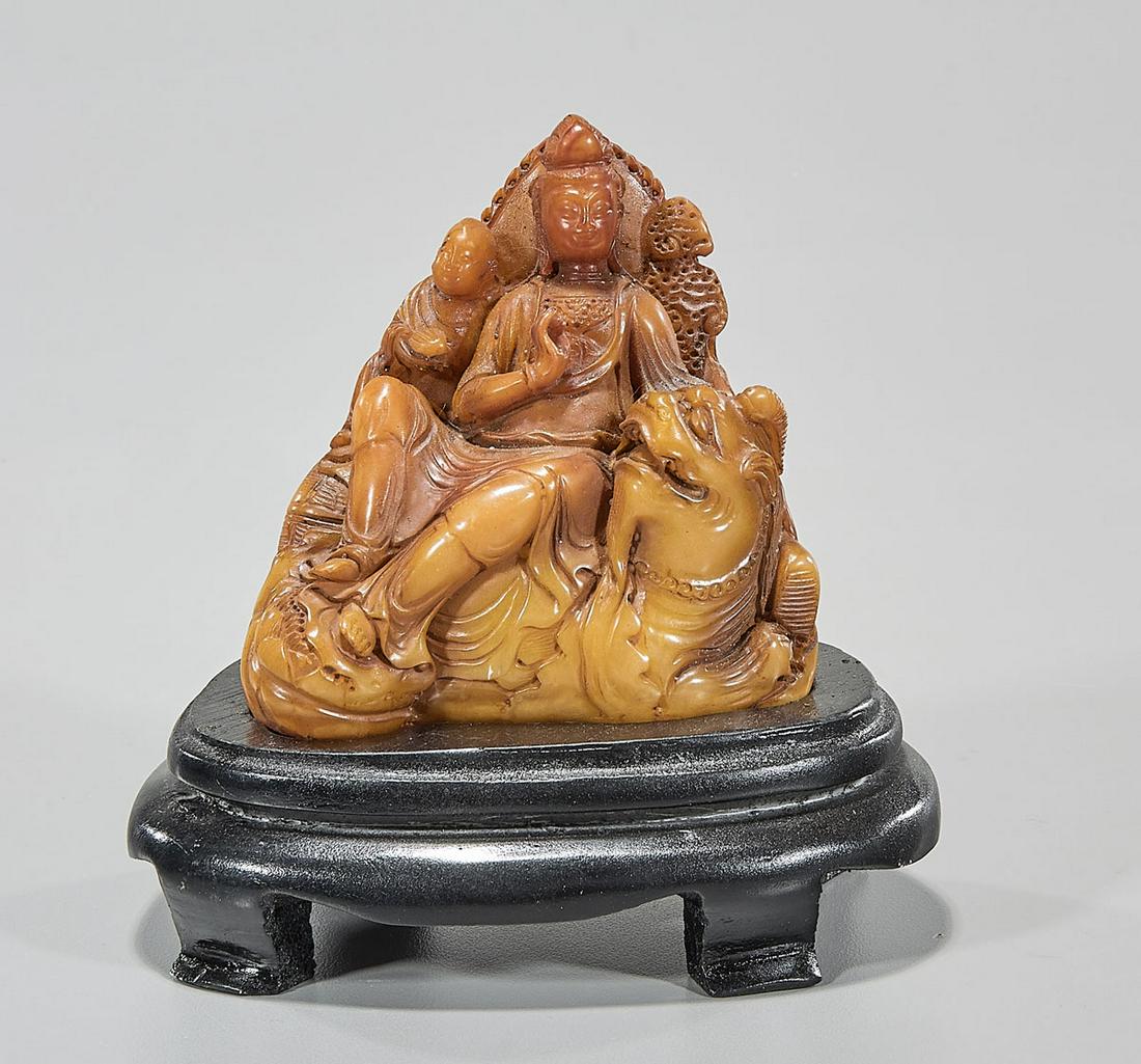 Chinese Carved Shoushan Stone Seal (1 of 4)