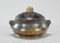 Chinese Bronze Censer with Carved Jade Finial Wood - 2