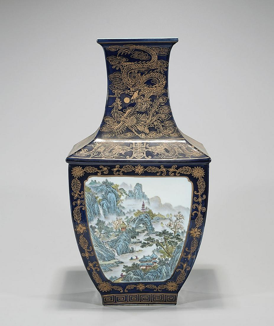 Chinese Enamaled Porcelain Vase (1 of 8)