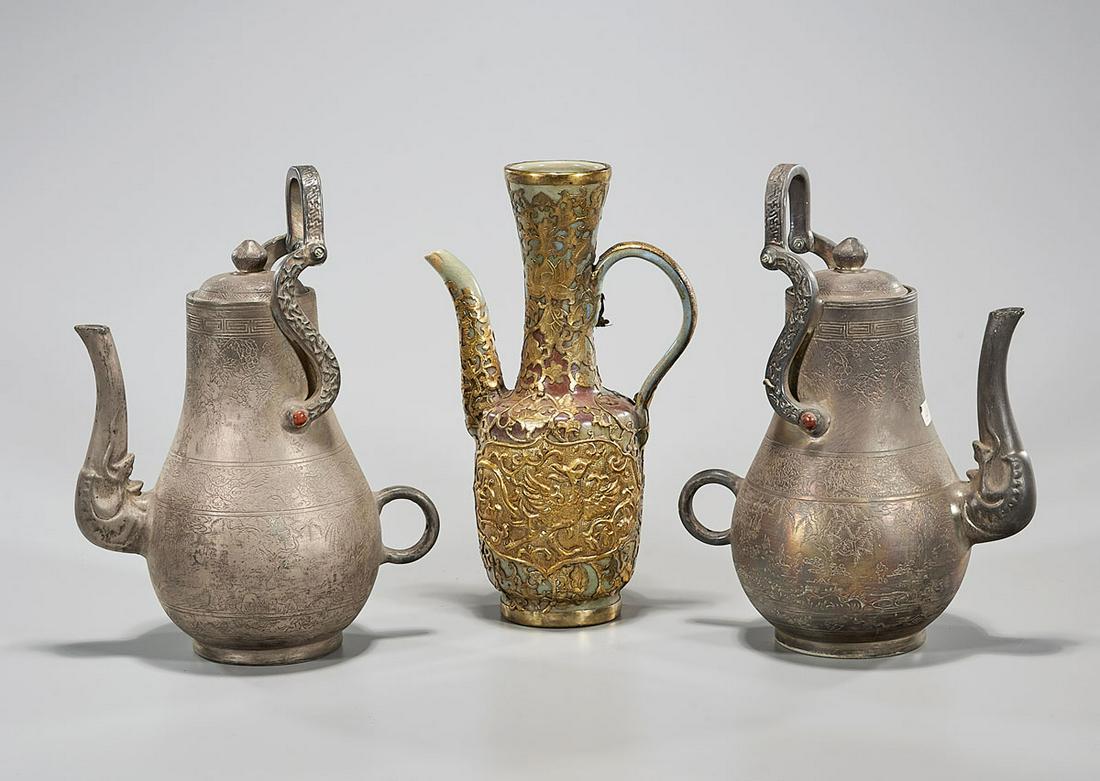 Three Chinese Porcelain Vessels (1 of 8)