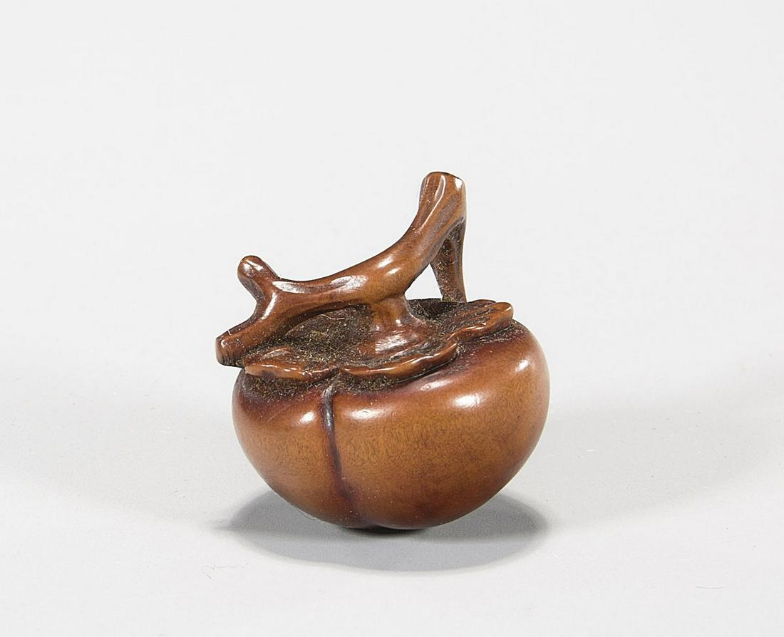 Fine Antique Wood Netsuke (1 of 3)