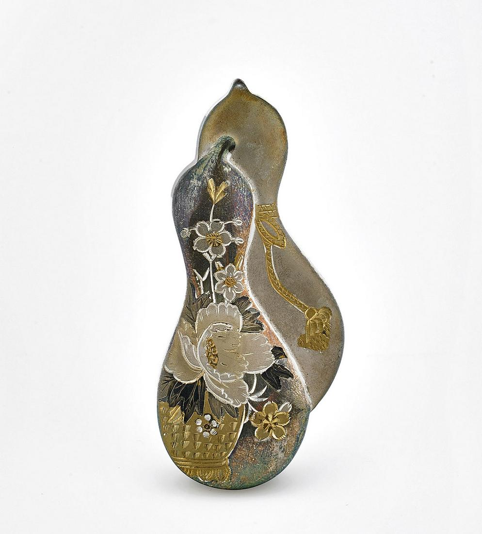 Japanese Silver & Mixed-Metal Box (1 of 3)