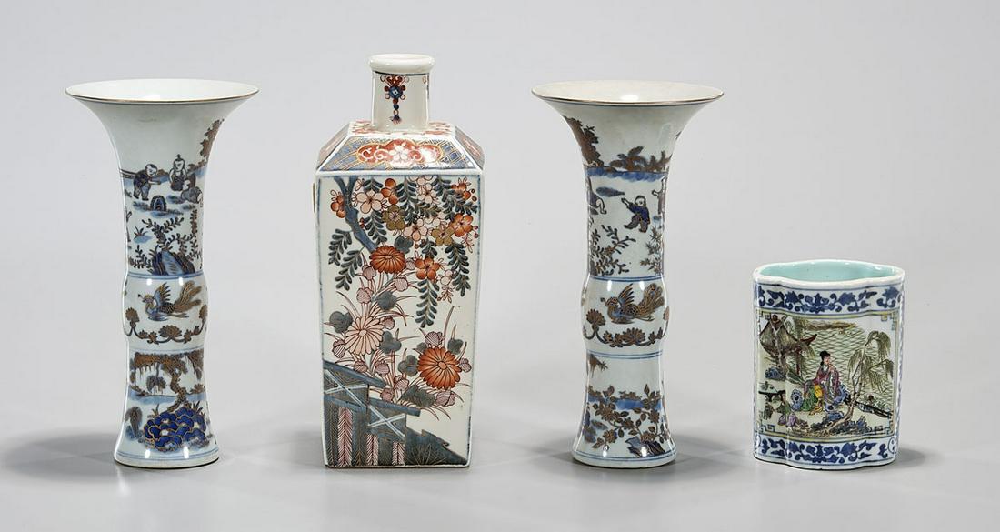 Group of Four Chinese Porcelain Vessels (1 of 8)