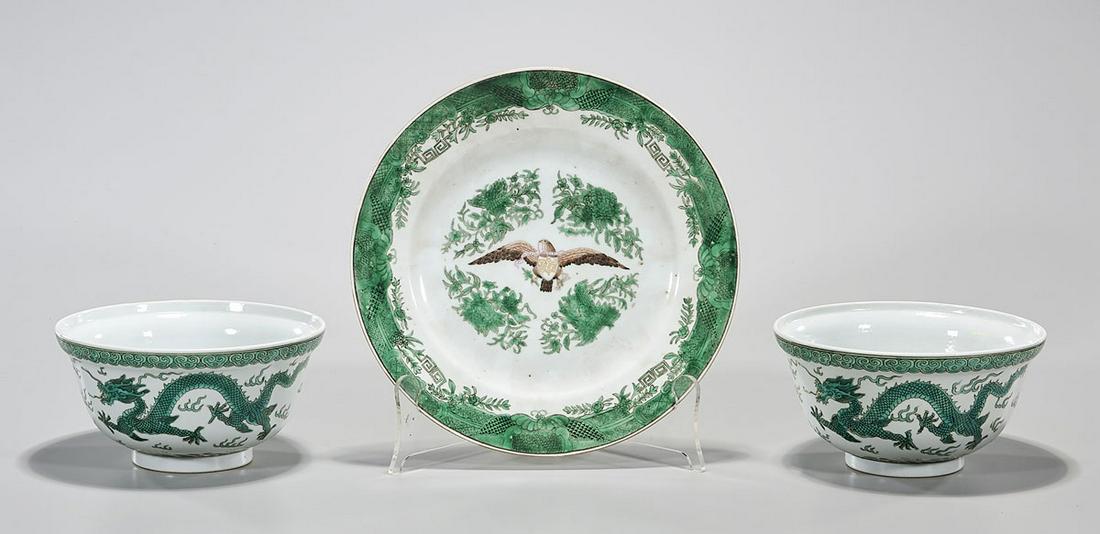 Group of Three Chinese Porcelains (1 of 7)